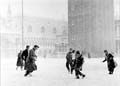 Giorgio Giacobbi - Palle di neve a S. Marco - 1954