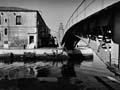 Ponte in Ferro sul Rio delle Stoppare - A fianco Edificio delle Vele